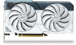 GeForce RTX 4060 Ti DUAL OC White 8GB Semi-Fanless Graphics Card