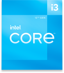 12th Gen Core i3 12100 3.3GHz 4C/8T 60W 12MB Alder Lake CPU